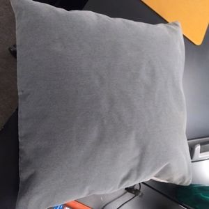 Crate & Barrel Mohair/Linen Feather Pillow - Thumbnail 2